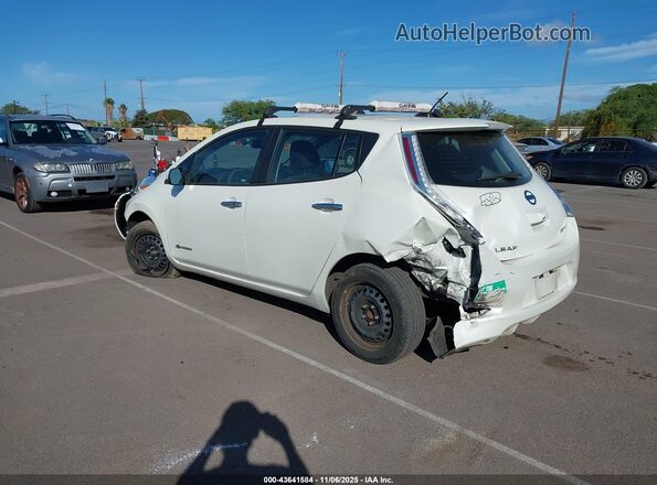 1N4BZ0CP4HC311034 2017 NISSAN LEAF Белый Задняя левая четверть