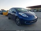 2016 Nissan Leaf Sl Blue vin: 1N4BZ0CP5GC306181