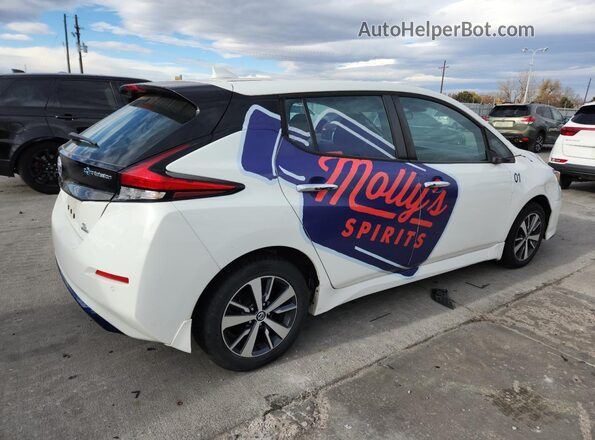 1N4BZ1BP8LC308850 2020 NISSAN LEAF White Задня права чверть
