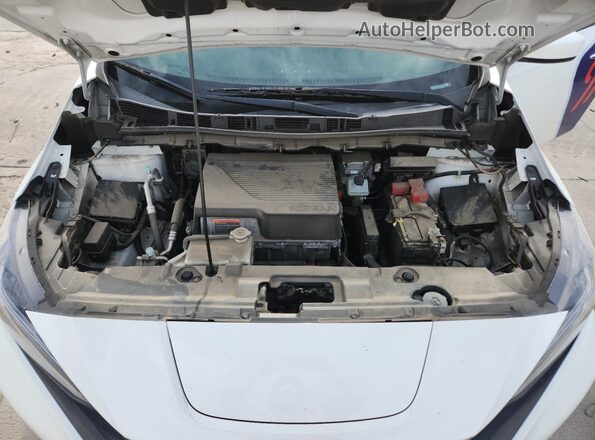 1N4BZ1BP8LC308850 2020 NISSAN LEAF White Вид задньої частини салону