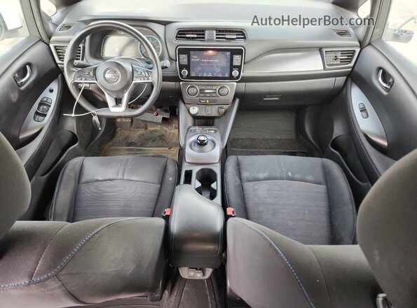 1N4BZ1BP8LC308850 2020 NISSAN LEAF White Вид панелі приладів