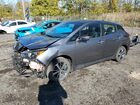 2021 Nissan Leaf S Plus Gray vin: 1N4BZ1BV8MC554247