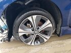 2022 Nissan Leaf Sv Plus Синий vin: 1N4BZ1CV3NC553653 Damage: Left Front Wheel, Curb Rash, > 12 Inches