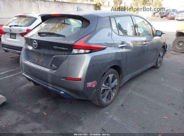 1N4BZ1DP7LC304642 2020 NISSAN LEAF Gray Trasero derecho