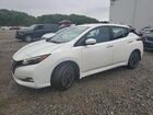 2023 Nissan Leaf Sv Plus White vin: 1N4CZ1CV0PC552547