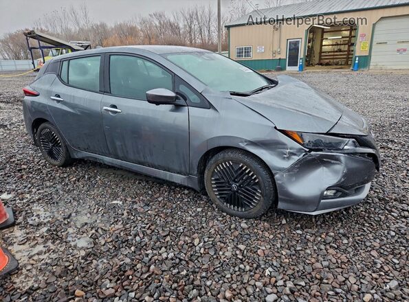 1N4CZ1CV2PC558933 2023 NISSAN LEAF Gray Передня права чверть