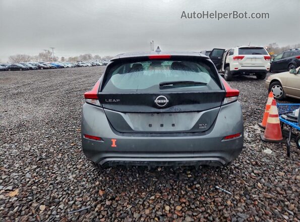 1N4CZ1CV2PC558933 2023 NISSAN LEAF Gray Вид ззаду