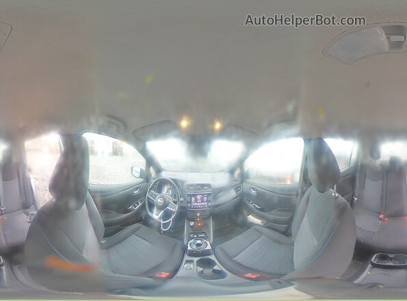 1N4CZ1CV2PC558933 2023 NISSAN LEAF Gray Вид наклейки з VIN-кодом
