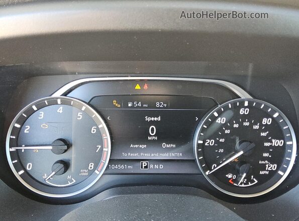 1N6AA1EE8NN106974 2022 NISSAN TITAN White Սարքավորումների վահանակի տեսք