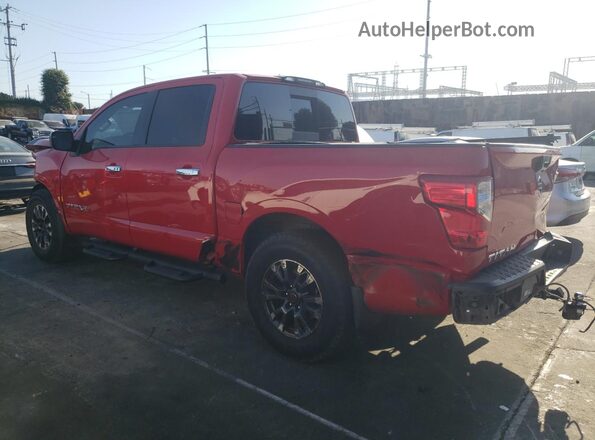 1N6AA1EF1MN501960 2021 NISSAN TITAN Красный Задняя левая четверть