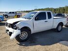 2018 Nissan Frontier Sv White vin: 1N6AD0CU9JN727355