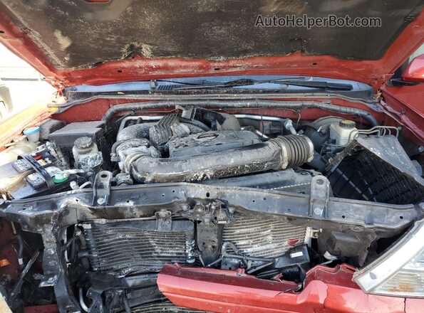 1N6AD0EV1JN707140 2018 NISSAN FRONTIER Бордовый Вид задней части салона