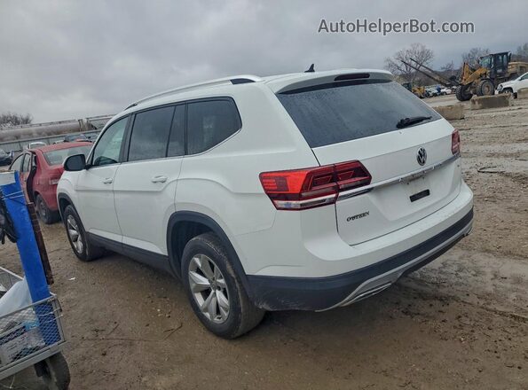 1V2AR2CA4JC526012 2018 VOLKSWAGEN ATLAS Белый Задняя левая четверть