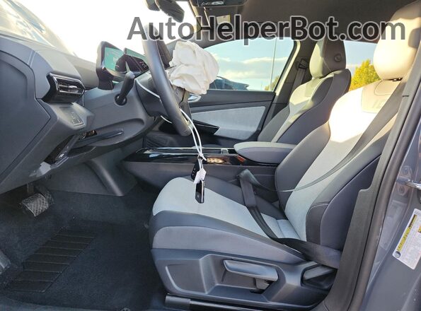 1V2BMPE88RC021273 2024 VOLKSWAGEN ID.4 Gray Widok wnętrza z przodu