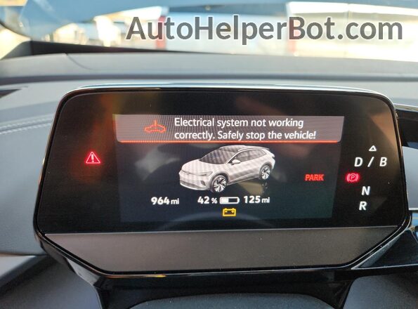 1V2BMPE88RC021273 2024 VOLKSWAGEN ID.4 Gray Widok zestawu wskaźników