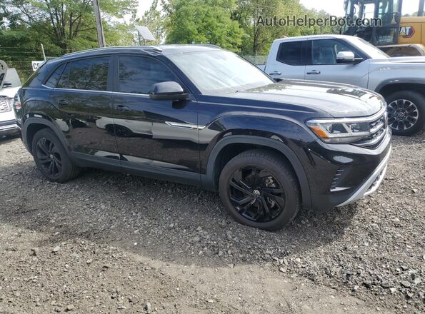 1V2DC2CAXPC207513 2023 VOLKSWAGEN ATLAS Черный Передняя правая четверть