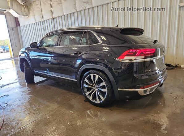1V2FE2CA4PC225041 2023 VOLKSWAGEN ATLAS Black Задня ліва чверть