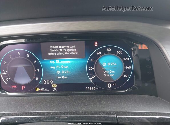 1V2HE2CA1SC228030 2025 VOLKSWAGEN ATLAS Black Vista de los asientos traseros