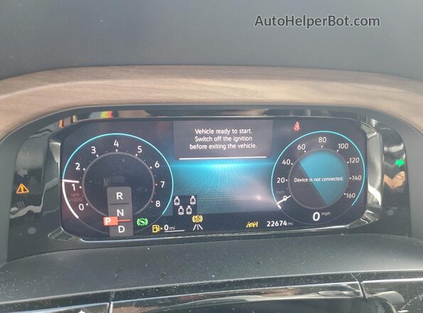 1V2JR2CA7RC606402 2024 VOLKSWAGEN ATLAS Серый Вид щитка приборов