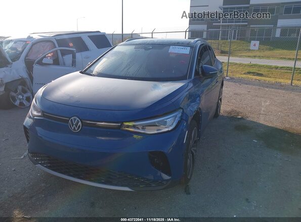 1V2JSPE89SC009236 2025 VOLKSWAGEN ID.4 Blue Przód lewy