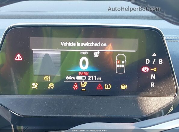 1V2JSPE89SC009236 2025 VOLKSWAGEN ID.4 Blue Widok tylnych siedzeń