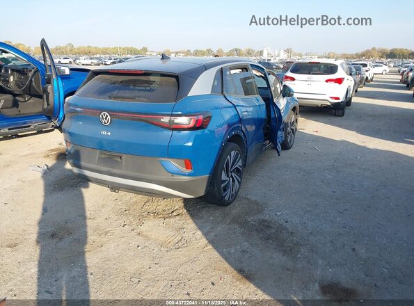 1V2JSPE89SC009236 2025 VOLKSWAGEN ID.4 Blue Tył prawy