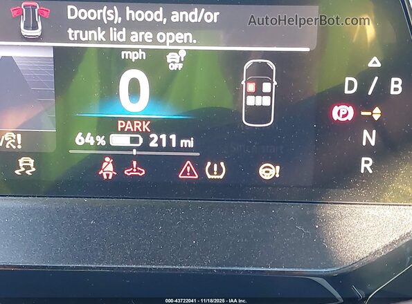 1V2JSPE89SC009236 2025 VOLKSWAGEN ID.4 Blue 