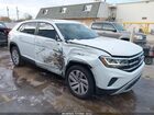 2020 Volkswagen Atlas Cross Sport 2.0t Se W/technology/2.0t Se W/technology R-line White vin: 1V2YC2CA7LC204953