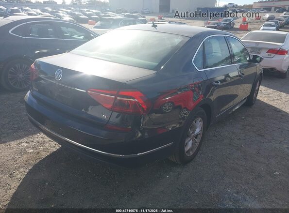 1VWAT7A34HC047357 2017 VOLKSWAGEN PASSAT Черный Задняя правая четверть