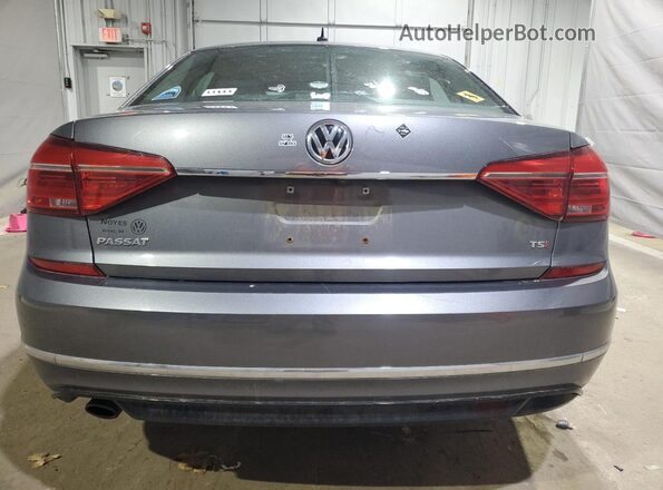 1VWAT7A35GC035491 2016 VOLKSWAGEN PASSAT Серый Вид сзади