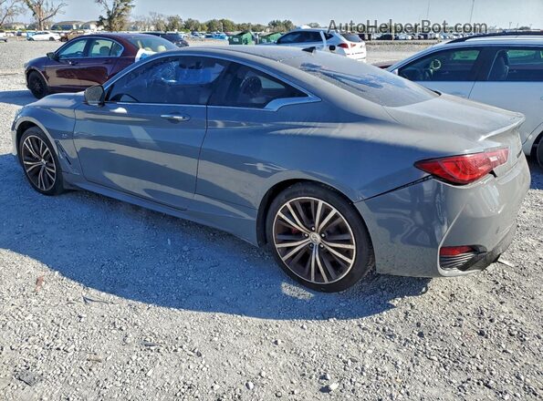 JN1EV7EL7HM553867 2017 INFINITI Q60 Gray Задня права чверть