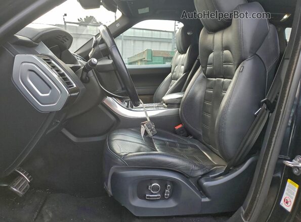 SALWV2FE2HA138261 2017 LAND ROVER RANGE ROVER Blue Widok deski rozdzielczej