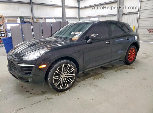 WP1AB2A5XJLB38373 2018 PORSCHE MACAN Черный Передняя левая четверть