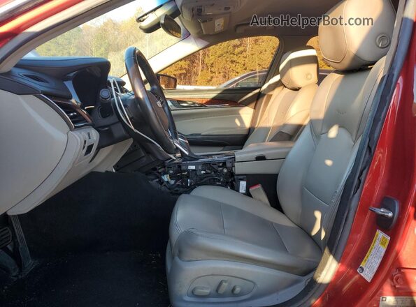 1G6AP5SX4G0196156 2016 CADILLAC CTS Красный Вид панели приборов