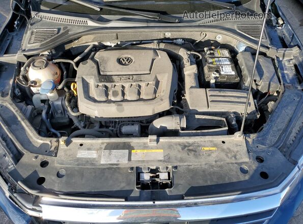 1VWSA7A35NC008458 2022 VOLKSWAGEN PASSAT Синий Вид подкапотного пространства