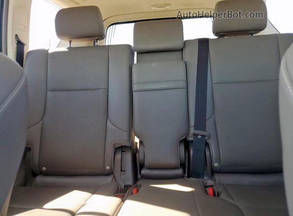 JTJBM7FX3K5224599 2019 LEXUS GX Белый Вид задней части салона
