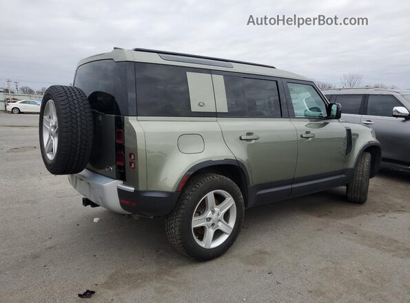 SALEPEEU6L2025514 2020 LAND ROVER DEFENDER Зеленый Передняя правая четверть