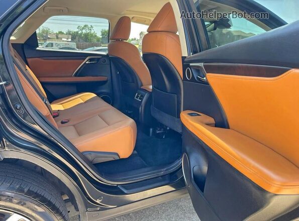 2T2HZMAA9MC183462 2021 LEXUS RX 350 Черный Вид салона спереди