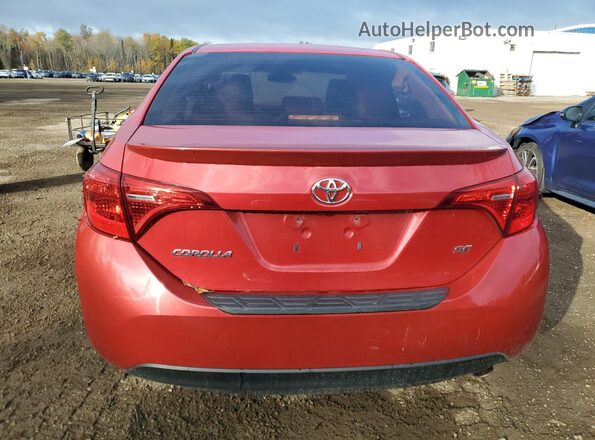2T1BURHE5KC173460 2019 TOYOTA LL Красный Вид сзади
