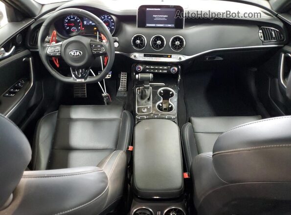 KNAE15LA8M6089983 2021 KIA STINGER Белый Вид щитка приборов