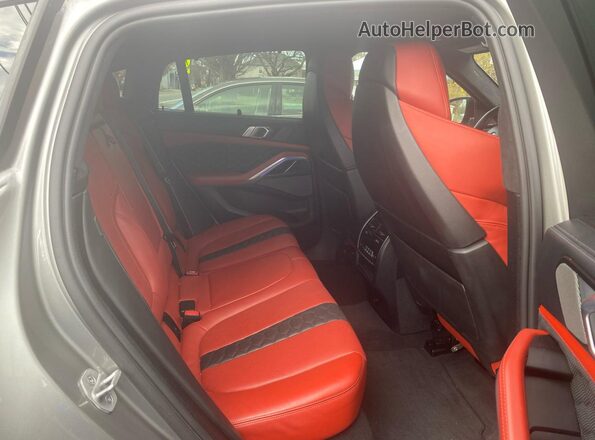 5YMCY0C07N9M97270 2022 BMW X6 Серый Вид сзади
