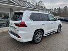 2019 Lexus Lx 570 Белый vin: JTJHY7AX4K4293975