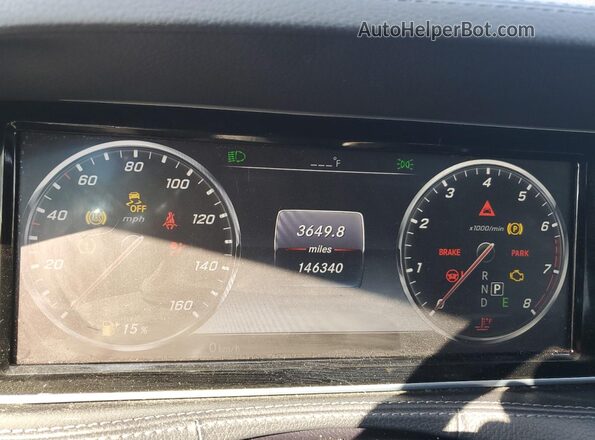 WDDUG8CB8HA333955 2017 MERCEDES-BENZ S Черный Вид задних сидений