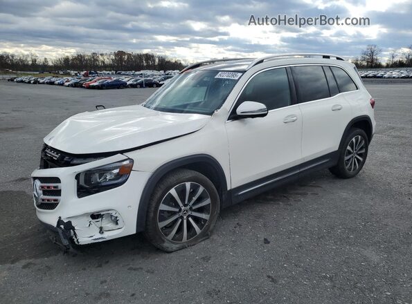 W1N4M4HB3NW255919 2022 MERCEDES-BENZ GLB-CLASS Белый Задняя левая четверть