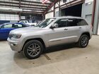 2017 Jeep Grand Cherokee Limited Silver vin: 1C4RJEBG3HC933820