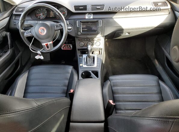 WVWBP7AN1GE503900 2016 VOLKSWAGEN CC Черный Вид щитка приборов