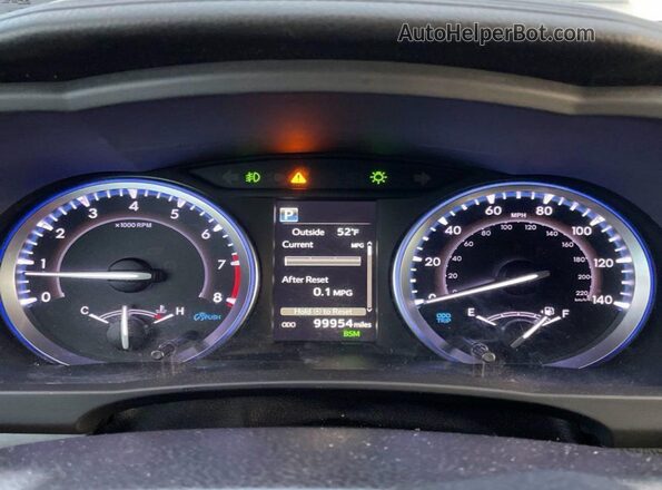 5TDJZRFH7KS599622 2019 TOYOTA HIGHLANDER Черный Вид щитка приборов