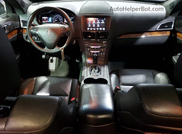 2LMHJ5NKXJBL01799 2018 LINCOLN MKT Черный Вид щитка приборов