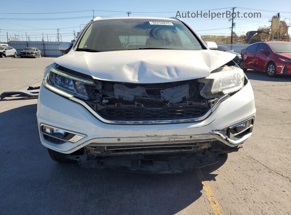 5J6RM3H7XGL030690 2016 HONDA CRV Белый Вид сзади