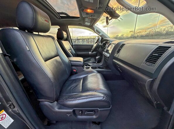 5TDEY5B10MS182254 2021 TOYOTA SEQUOIA Gray Rear view